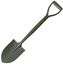 Picture of SHOVEL TYPE II OD GREEN STEEL/WOOD